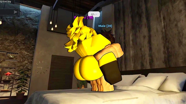 Fucking randoms girls in Roblox condos Ep 1: The Noobie Slut