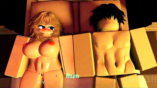 Russian girl hungry for Asian cock (Roblox)