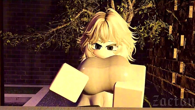 Russian girl hungry for Asian cock (Roblox)