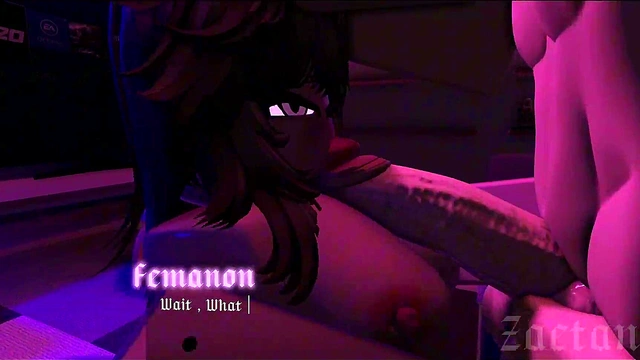 Russian girl hungry for Asian cock (Roblox)