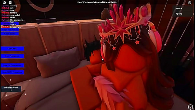 Hot horny girl want to have sex with her on roblox