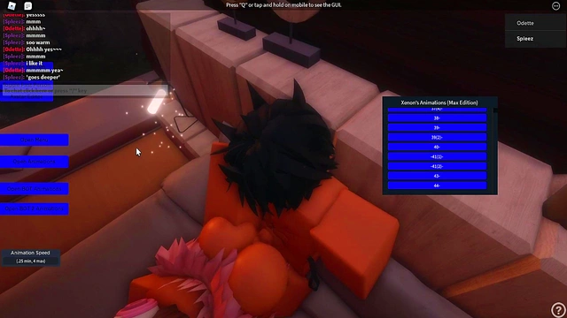 Hot horny girl want to have sex with her on roblox