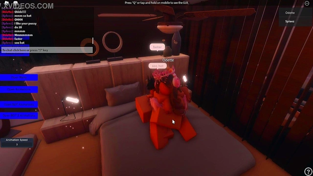 Hot horny girl want to have sex with her on roblox