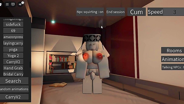 I came to church and fucked the holy StepSister in roblox