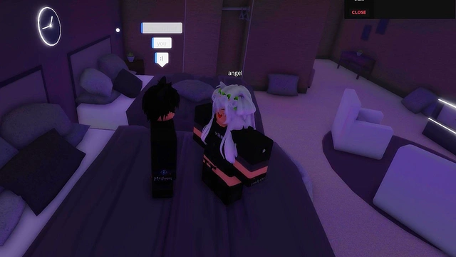 Roblox Fucking story in a hotel room(self roleplay)