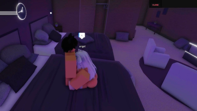 Roblox Fucking story in a hotel room(self roleplay)