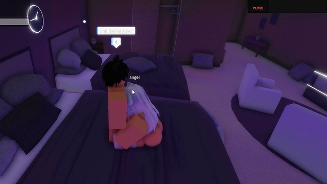 Roblox Fucking story in a hotel room(self roleplay)