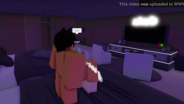 Roblox Fucking story in a hotel room(self roleplay)