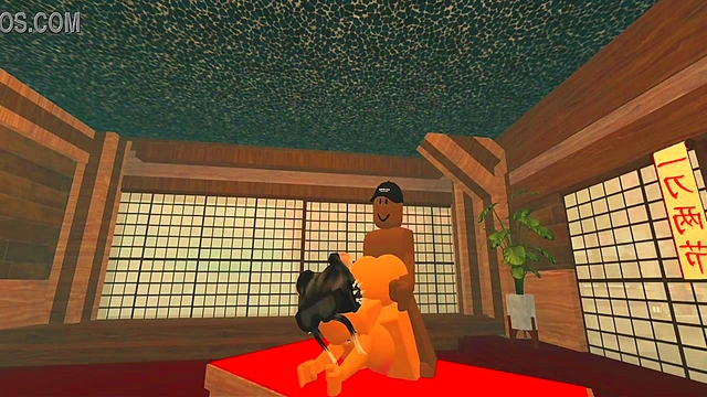 Having sex with Roblox girls part 1