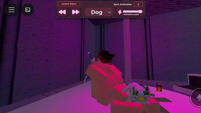 I met a very dirty dog on Roblox