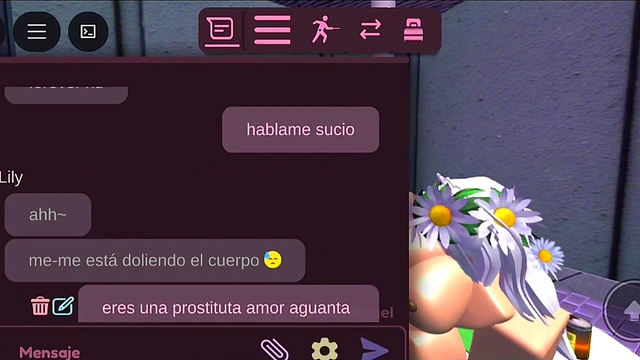 I met a very dirty dog on Roblox