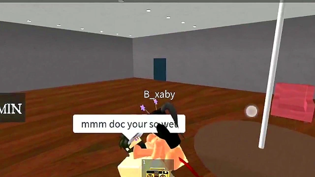 Caught Roblox slutty doctor fucking her patient in a condo on cam