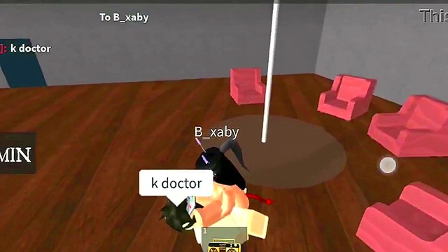Caught Roblox slutty doctor fucking her patient in a condo on cam