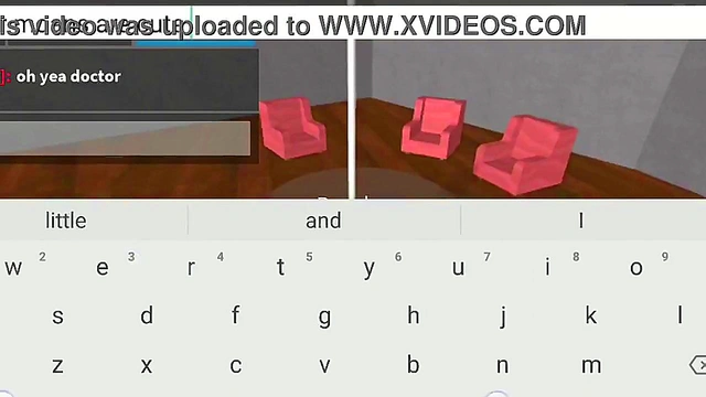 Caught Roblox slutty doctor fucking her patient in a condo on cam