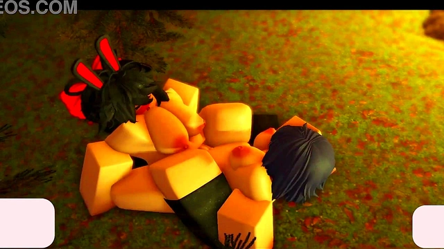 Roblox: lesbianas calientes se masturban