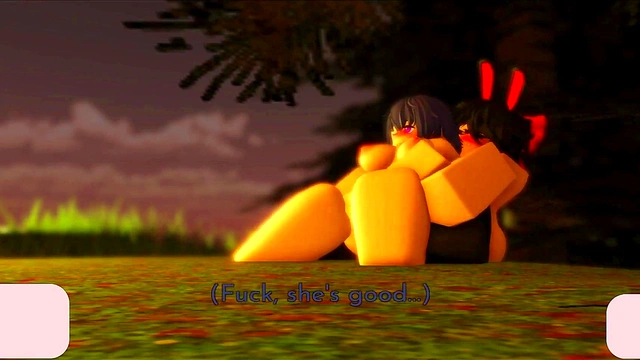 Roblox: lesbianas calientes se masturban