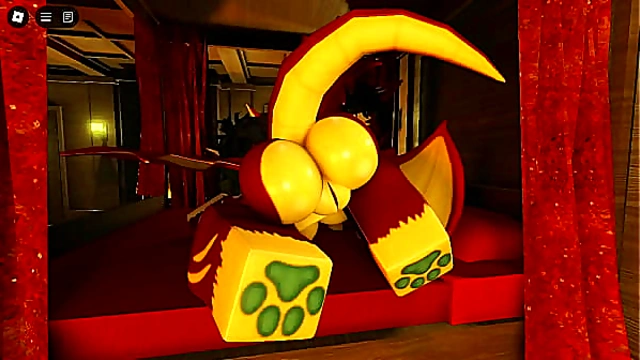 My girlfriend and I became furries for halloween and we fucked like that (Roblox)