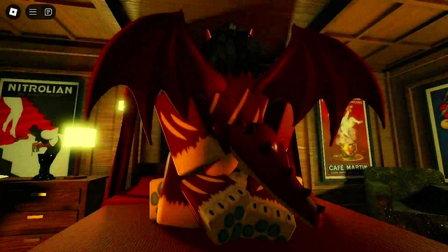 My girlfriend and I became furries for halloween and we fucked like that (Roblox)