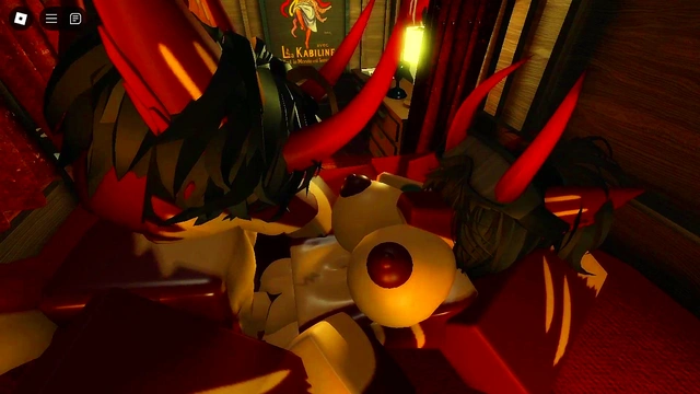 My girlfriend and I became furries for halloween and we fucked like that (Roblox)