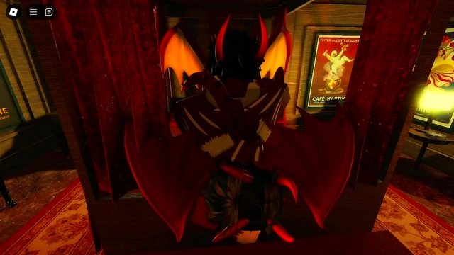 My girlfriend and I became furries for halloween and we fucked like that (Roblox)