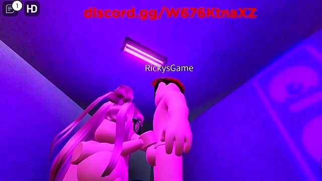 Barely legal virgin nerd gets blown by slut [ROBLOX]