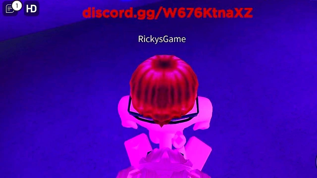 Barely legal virgin nerd gets blown by slut [ROBLOX]