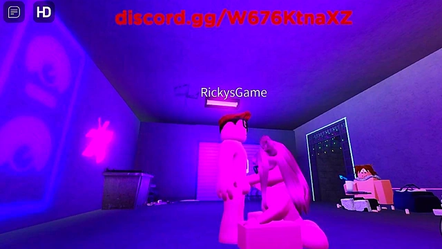 Barely legal virgin nerd gets blown by slut [ROBLOX]
