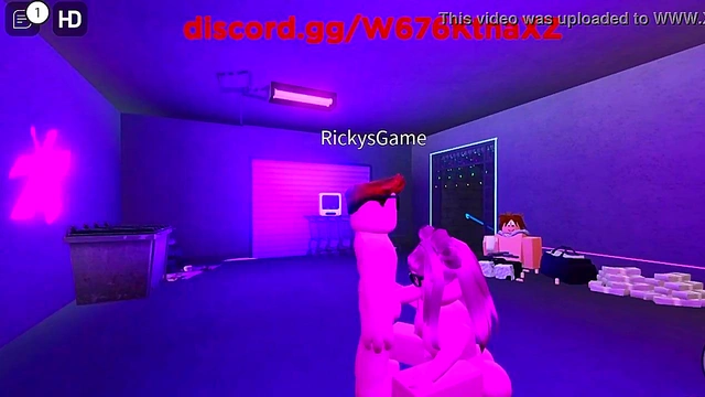 Barely legal virgin nerd gets blown by slut [ROBLOX]