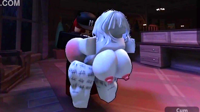 Headless white girl can't stay off of this cock/ Fan request 4 [Roblox]