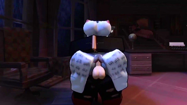 Headless white girl can't stay off of this cock/ Fan request 4 [Roblox]