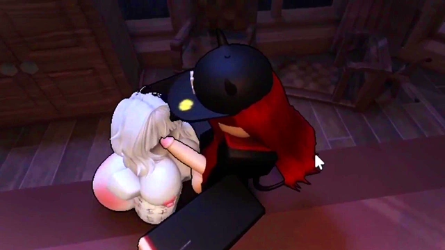 Headless white girl can't stay off of this cock/ Fan request 4 [Roblox]