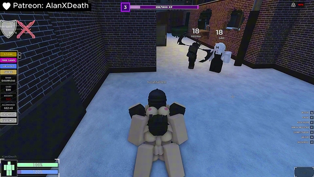5 girls were fucked in roblox condo criminality