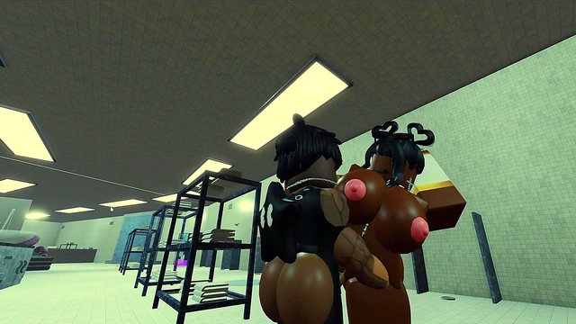 Roblox fucking a hot black nun