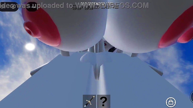 This cute girl wants to fuck with me (Roblox Cumbat)