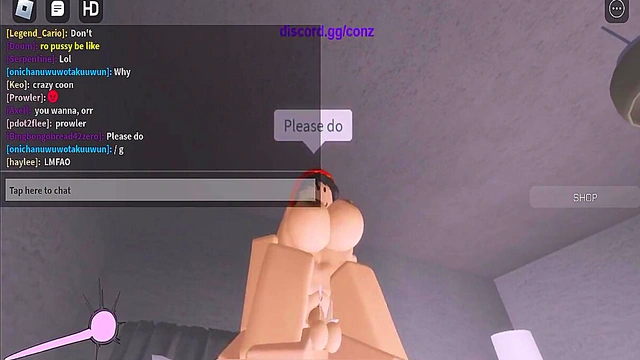 Roblox girl gets fucked