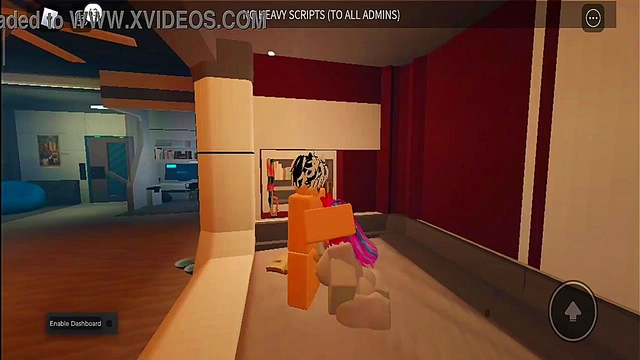 Catching my friend on roblox