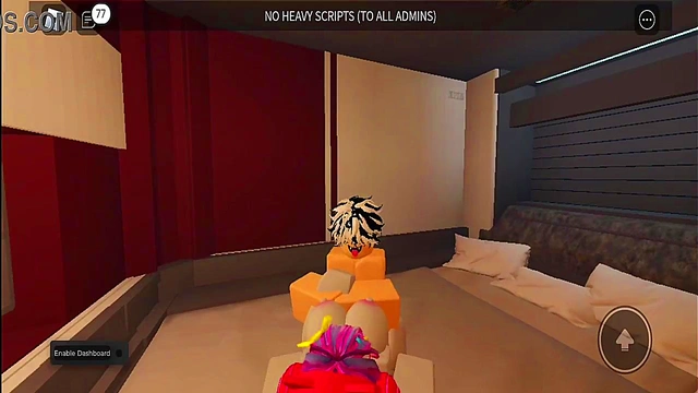 Catching my friend on roblox