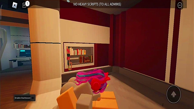 Catching my friend on roblox