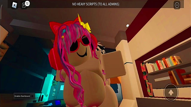 Catching my friend on roblox