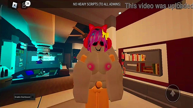 Catching my friend on roblox