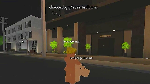 Roblox Bitch Get's Fucked by her step brother