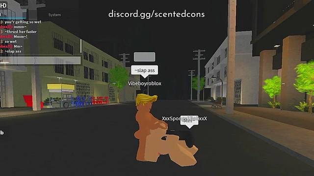 Roblox Bitch Get's Fucked by her step brother