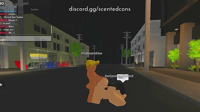 Roblox Bitch Get's Fucked by her step brother
