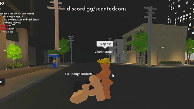 Roblox Bitch Get's Fucked by her step brother