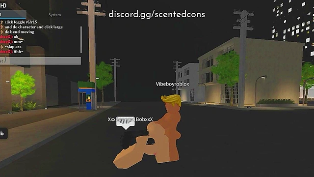 Roblox Bitch Get's Fucked by her step brother