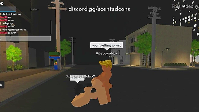 Roblox Bitch Get's Fucked by her step brother