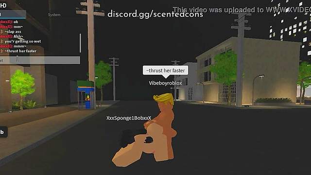 Roblox Bitch Get's Fucked by her step brother