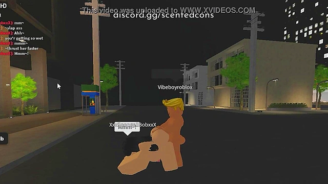 Roblox Bitch Get's Fucked by her step brother