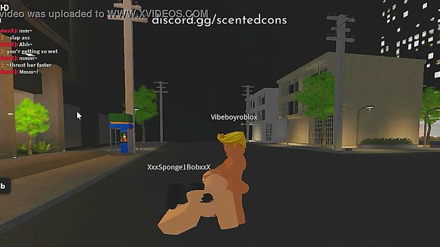 Roblox Bitch Get's Fucked by her step brother