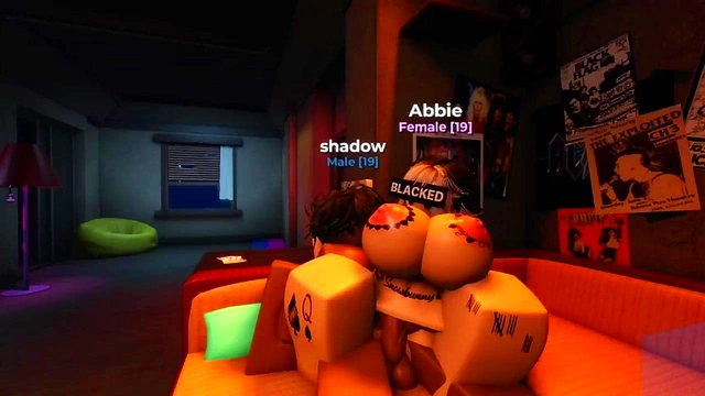 Fucked Roblox slut fill her with my cum!